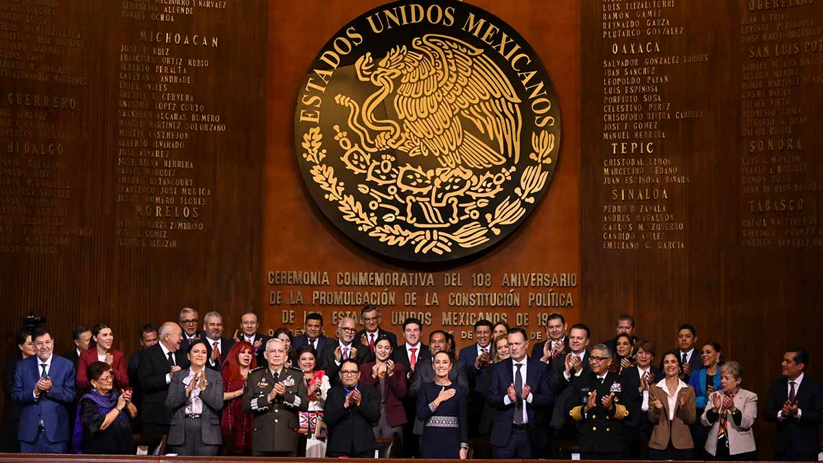 “Jamás permitiremos que se viole nuestra soberanía y pisoteen la dignidad; México y su pueblo están listos para defender a la patria”: Sheinbaum