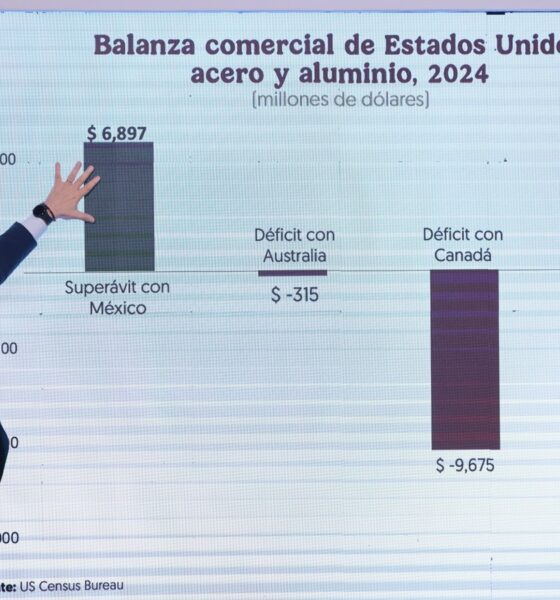 “No tiene sentido” imponer aranceles al acero y aluminio: Ebrard