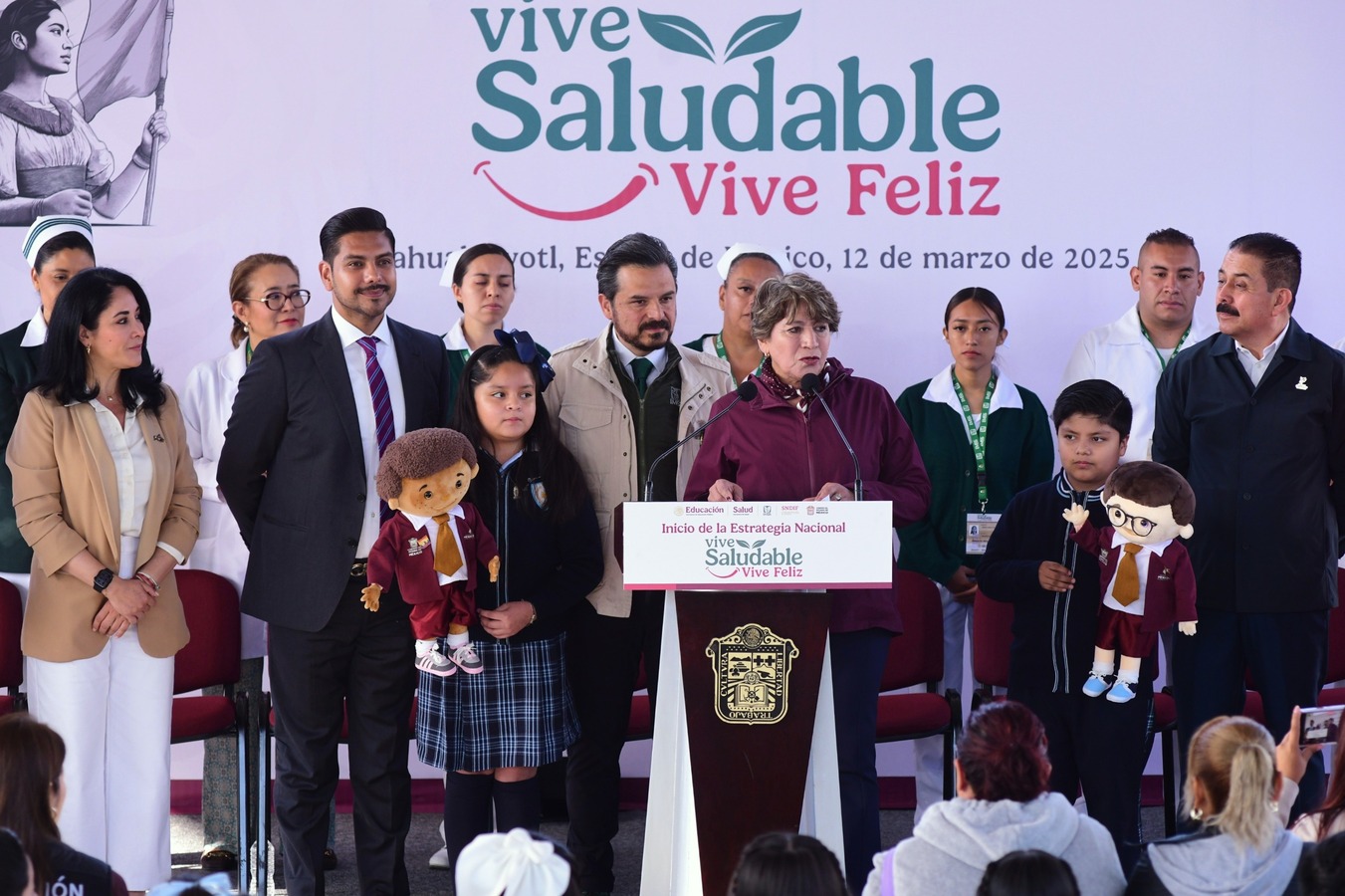 Edomex da inicio a programa federal ‘Vive saludable, vive feliz’ que beneficiará a 1.4 millones de estudiantes