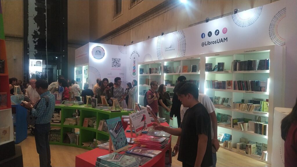 El stand de la UAM fue uno de los más grandes este año. Foto: Francisco Mendoza