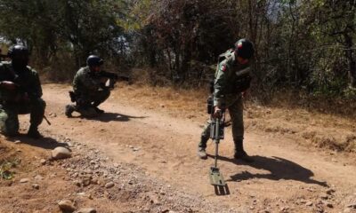 Lamenta Sheinbaum explosión de narcomina en Michoacán que provocó muerte de 8 militares