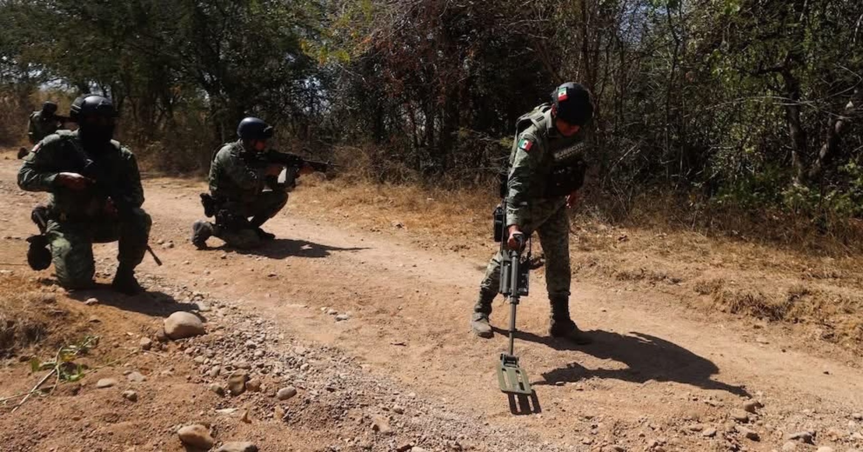Lamenta Sheinbaum explosión de narcomina en Michoacán que provocó muerte de 8 militares