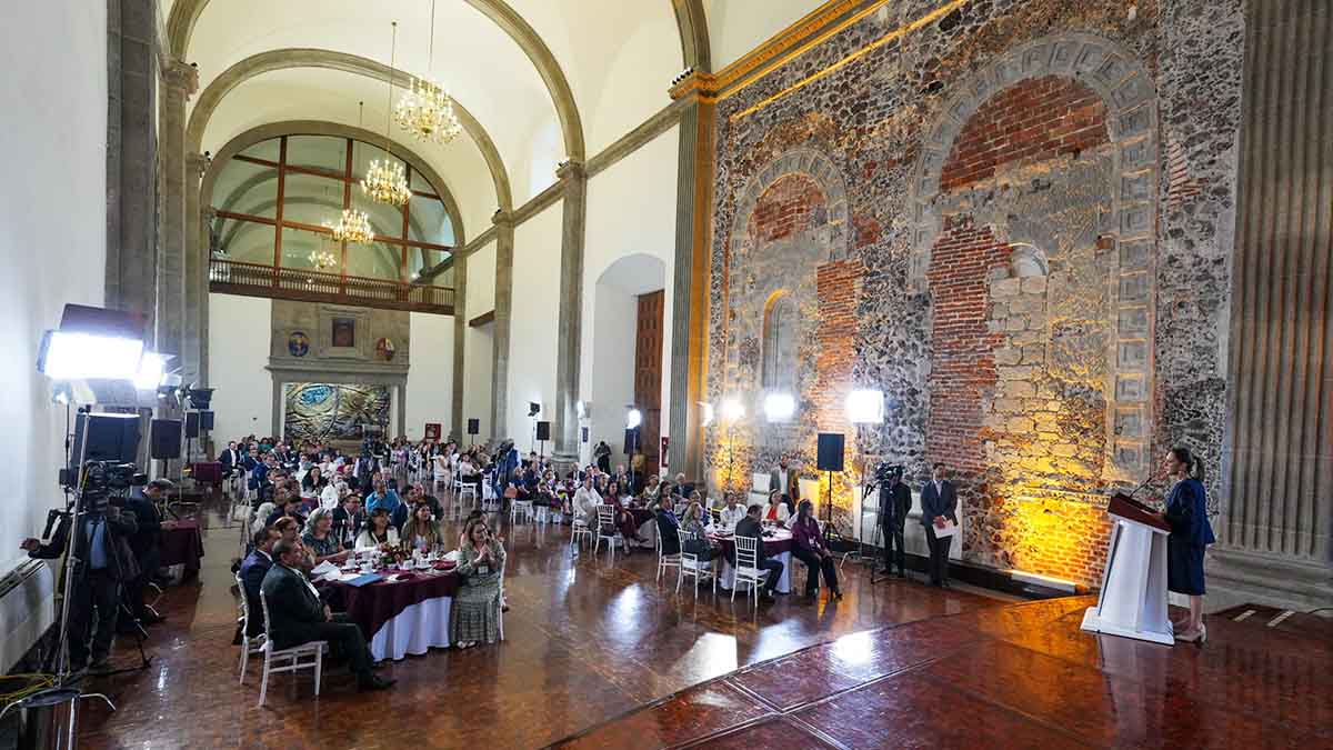 LOS EVENTOS A PUERTA CERRADA DE SHEINBAUM Y SU VISITA A LA SEGOB