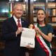 Sheinbaum recibe cartas credenciales de embajador de EU y otros cuatro diplomáticos