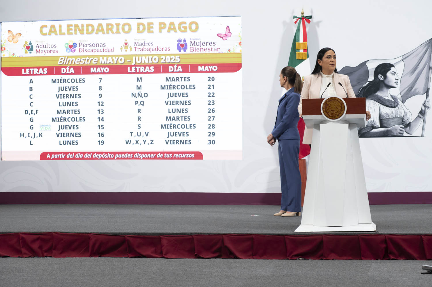 Con retraso, este miércoles 7 de mayo inicia pago de programas sociales