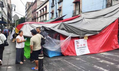 CNTE se mantiene en su plantón durante la elección judicial
