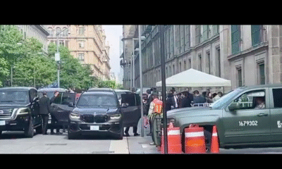 Christopher Landau llega a Palacio Nacional para reunirse con la presidenta Sheinbaum