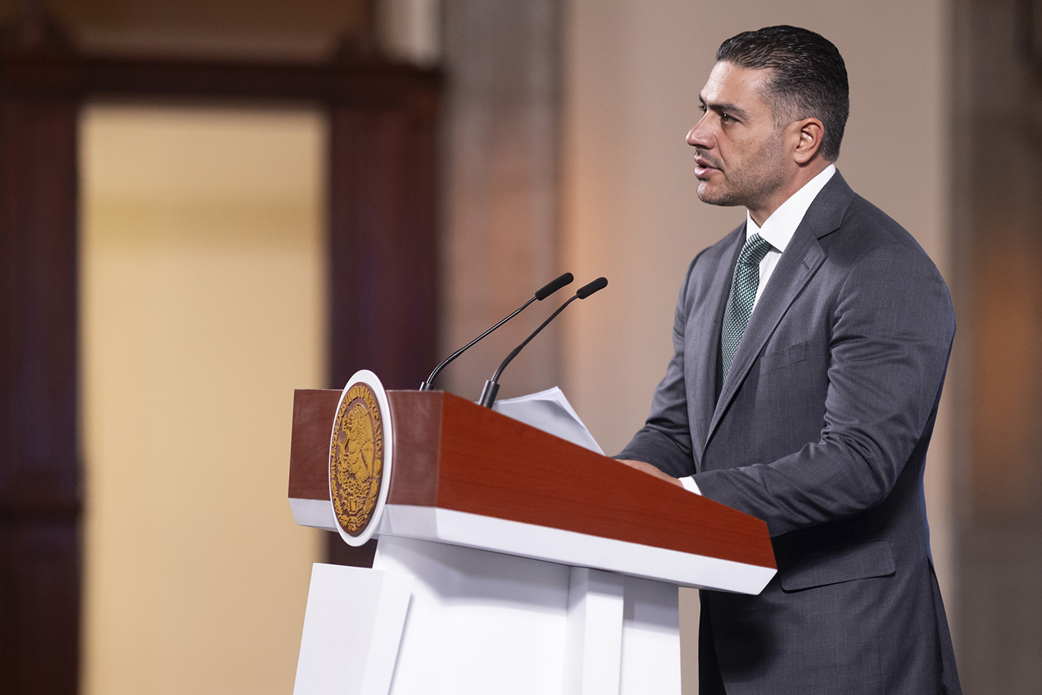 Confirma Harfuch que 12 colombianos exmilitares participaron en explosión de mina en Michoacán