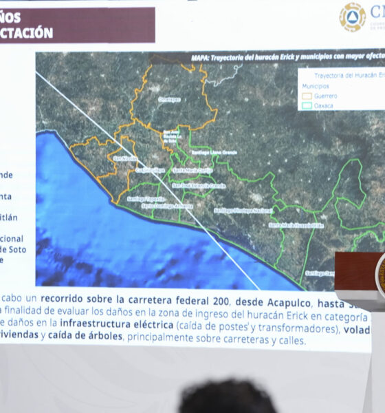 Reporta CNPC daños en 13 municipios y un menor muerto por huracán Erick_