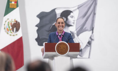 Vamos muy bien, dice Sheinbaum a un año de ser electa presidenta