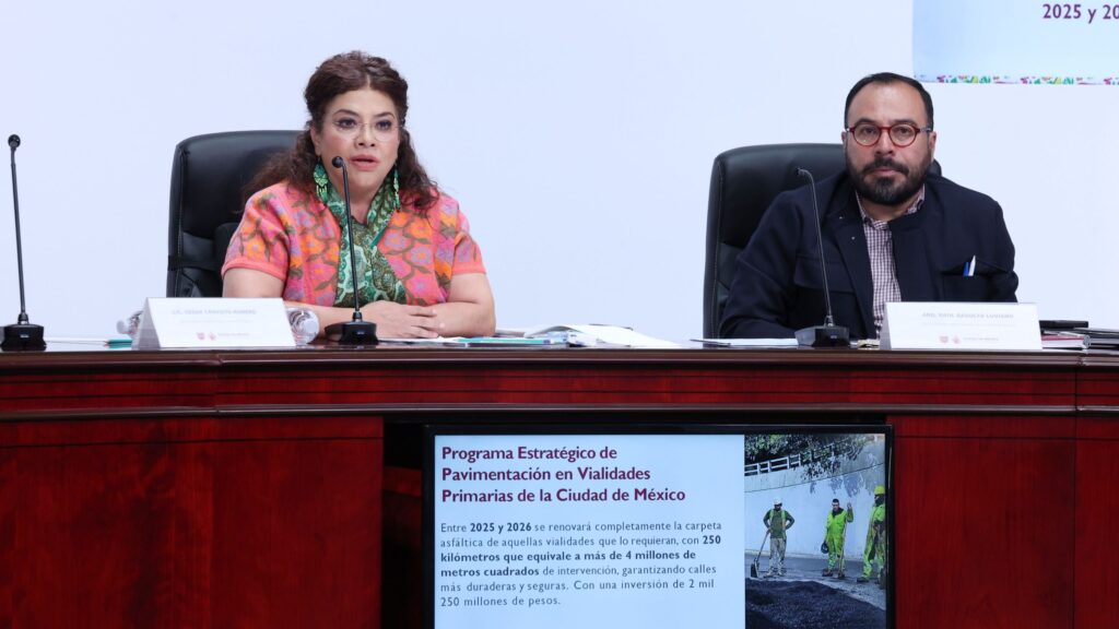 Presenta Brugada programa integral de bacheo y repavimentación de vías ...
