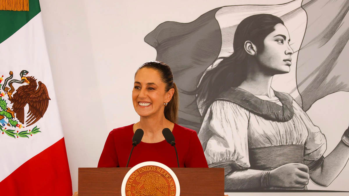 “En México el que manda es el pueblo, así de fácil y de importante”: Sheinbaum