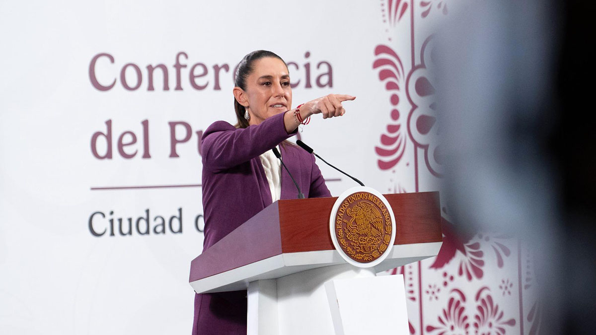 Petición de sobrevuelos no es nuevo, es parte de la colaboración: Sheinbaum