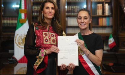 "¡Que pare el genocidio en Gaza!", se pronuncia Sheinbaum