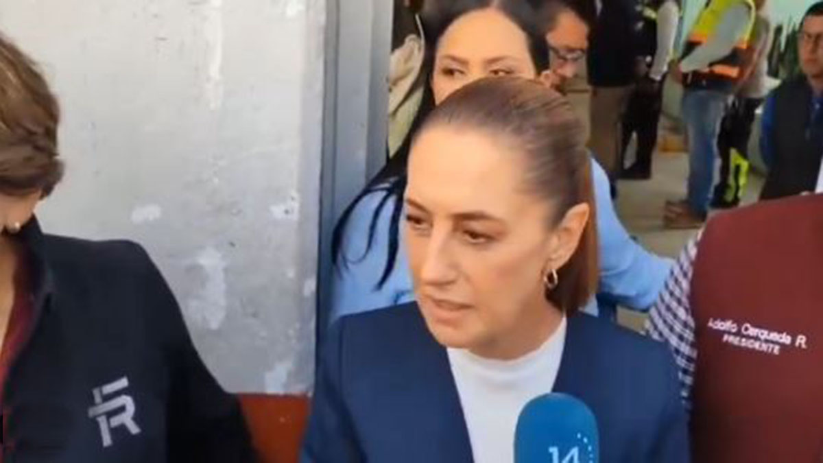 “Nadie se va a quedar desamparado”, dice Sheinbaum en visita a Neza tras lluvias