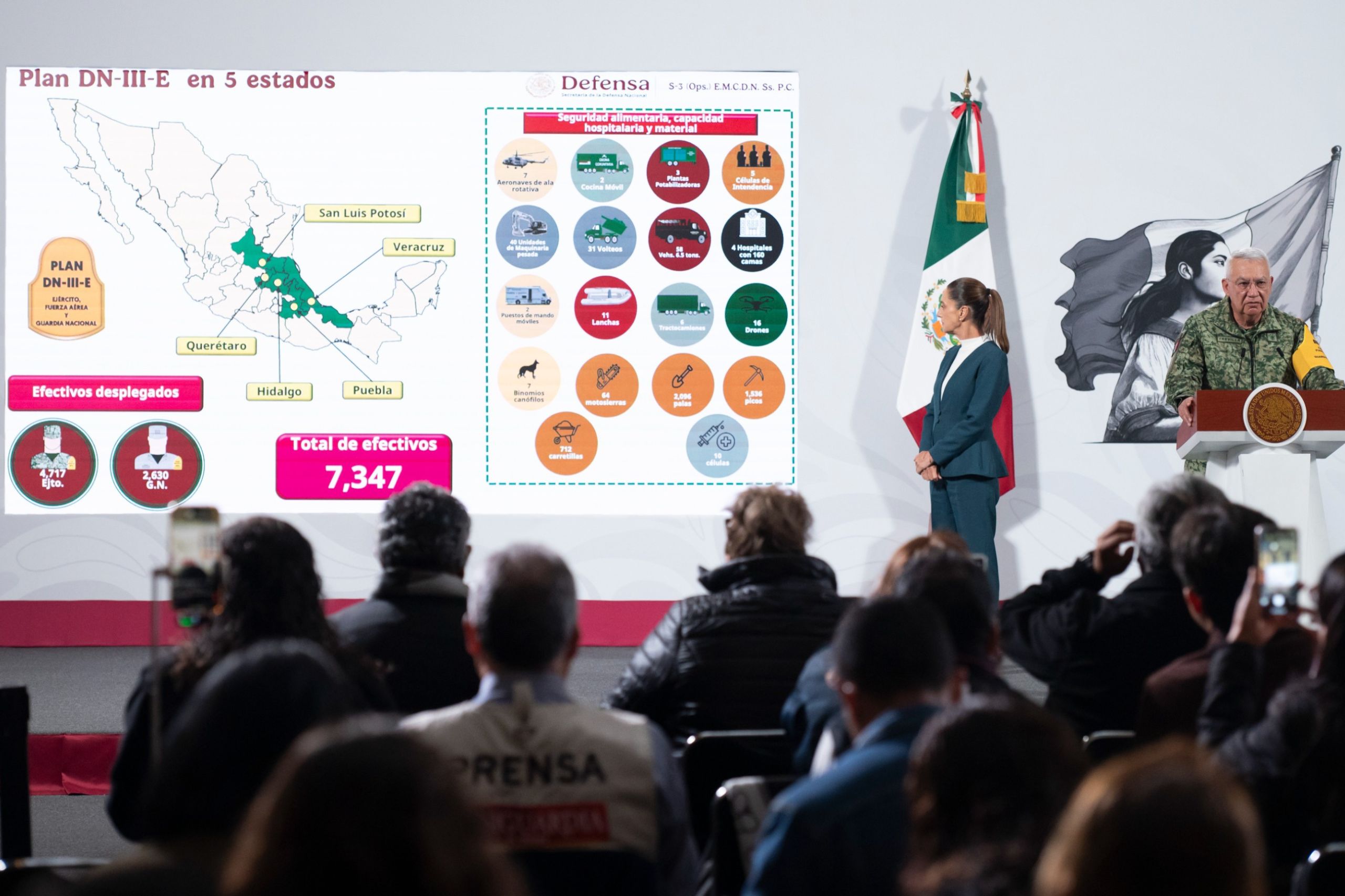 Van 64 fallecidos y 65 desaparecidos por las lluvias: Protección Civil