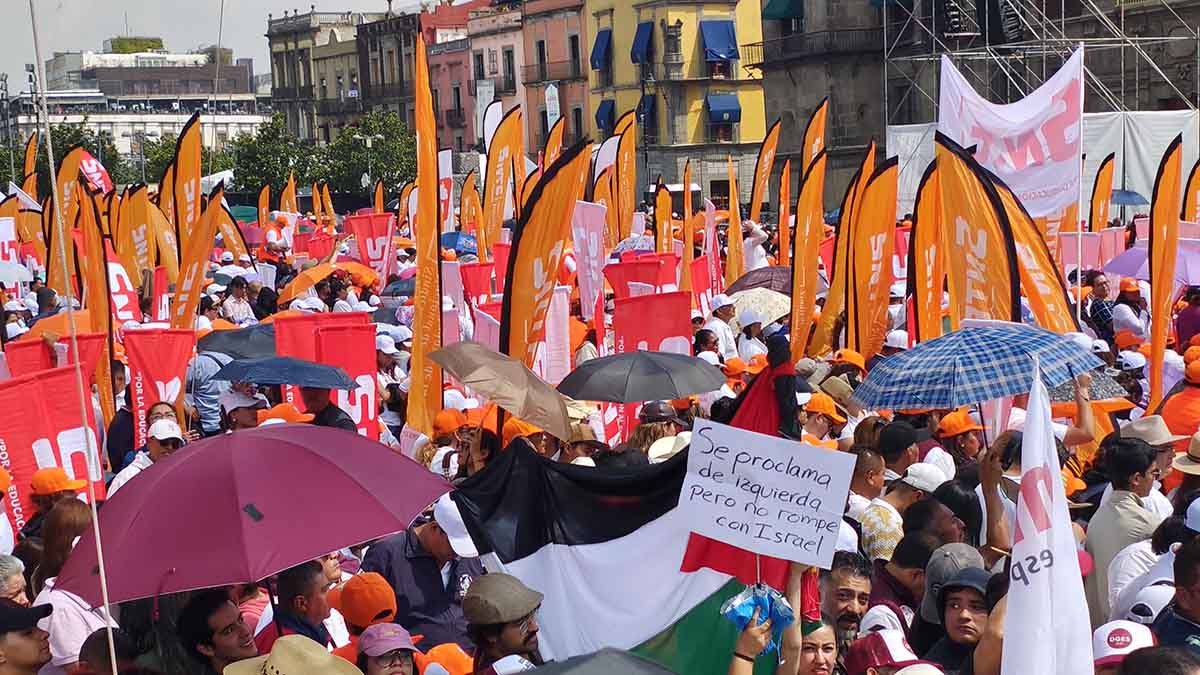 Sheinbaum niega corporativismo en Morena