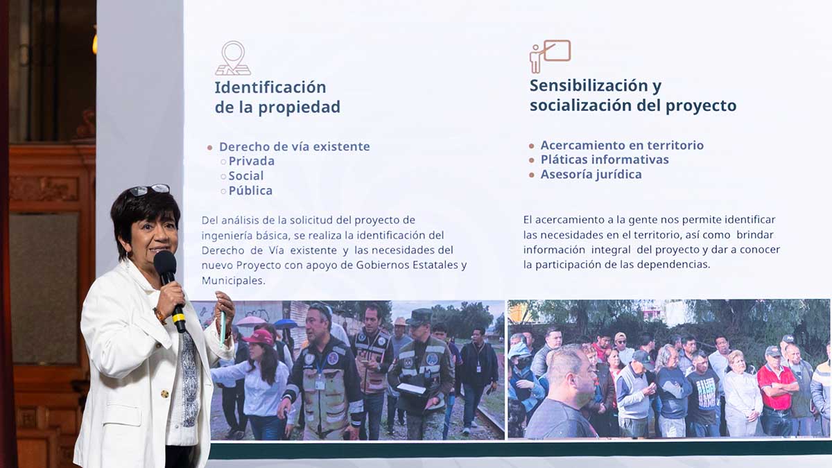 Gobierno ha pagado 5 mmdp para liberar derechos de vía para trenes: Sedatu