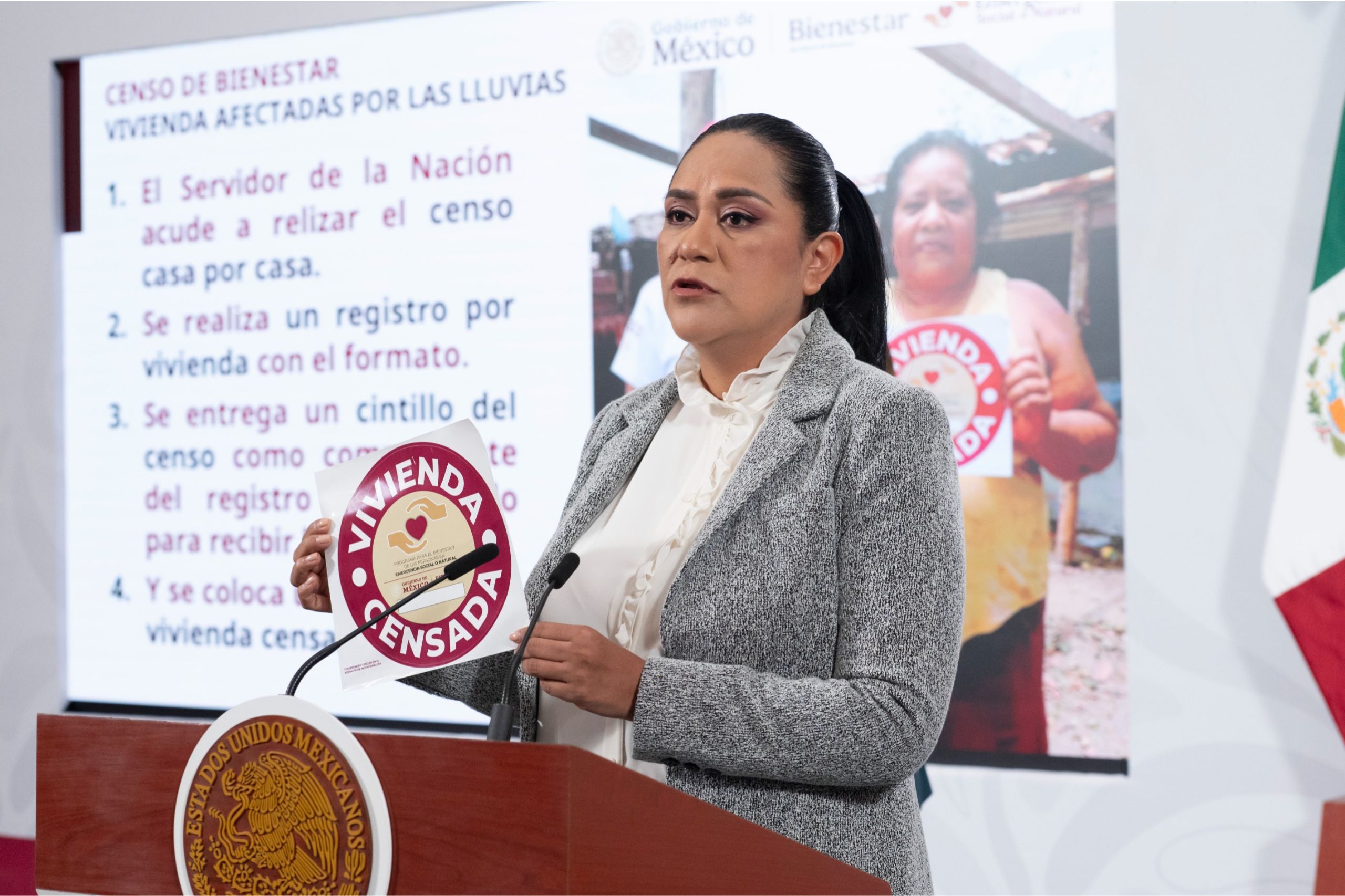 Hoy inicia censo; pago se dará esta semana a afectados por lluvias en los 5 estados