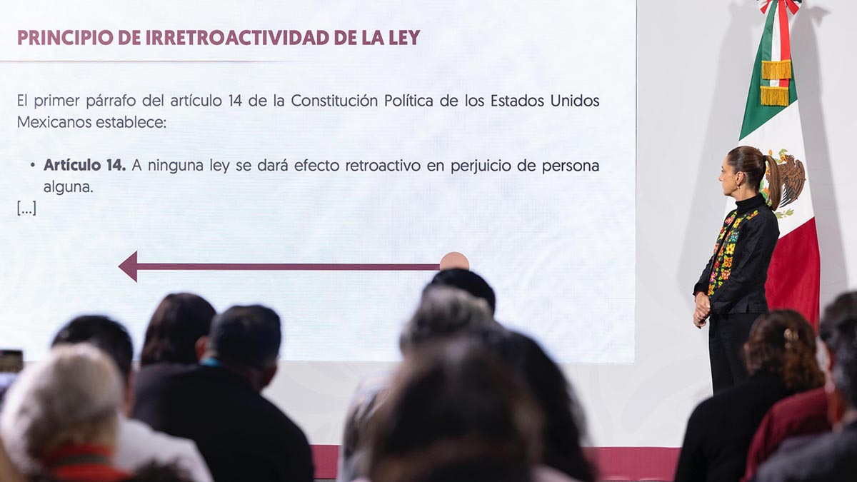 “La presidenta no avala leyes contrarias a la Constitución”, Zaldívar sugiere ajustes a Ley de Amparo