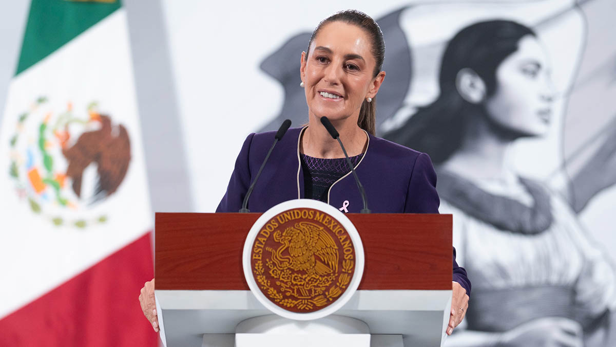 No opinamos sobre la política interior de EU, dice Sheinbaum sobre marchas contra Trump