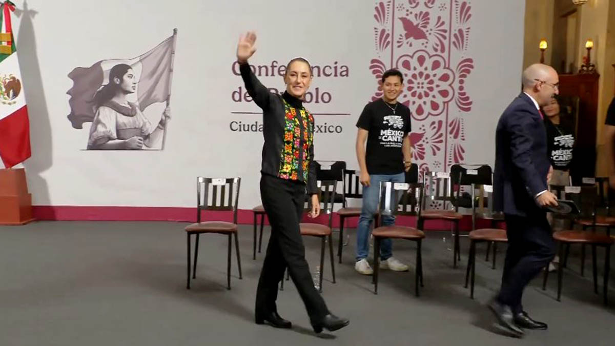 En un hecho sin precedentes, Sheinbaum realiza mañanera sin preguntas
