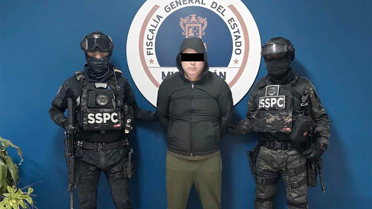 Detienen a uno de los autores intelectuales del asesinato de Carlos Manzo