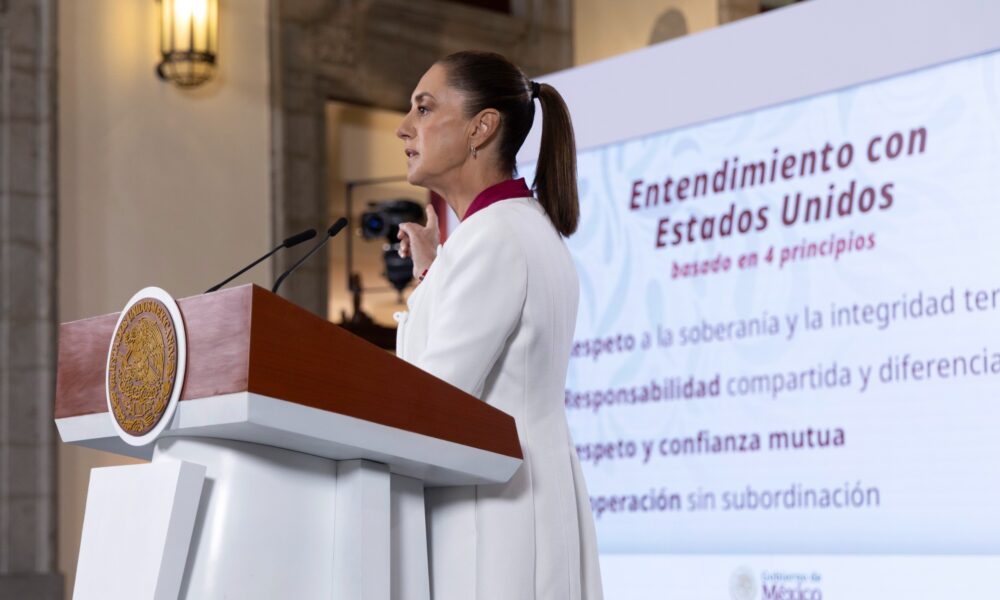 Gobiernos de los países deben decidir sobre sus recursos naturales: Sheinbaum
