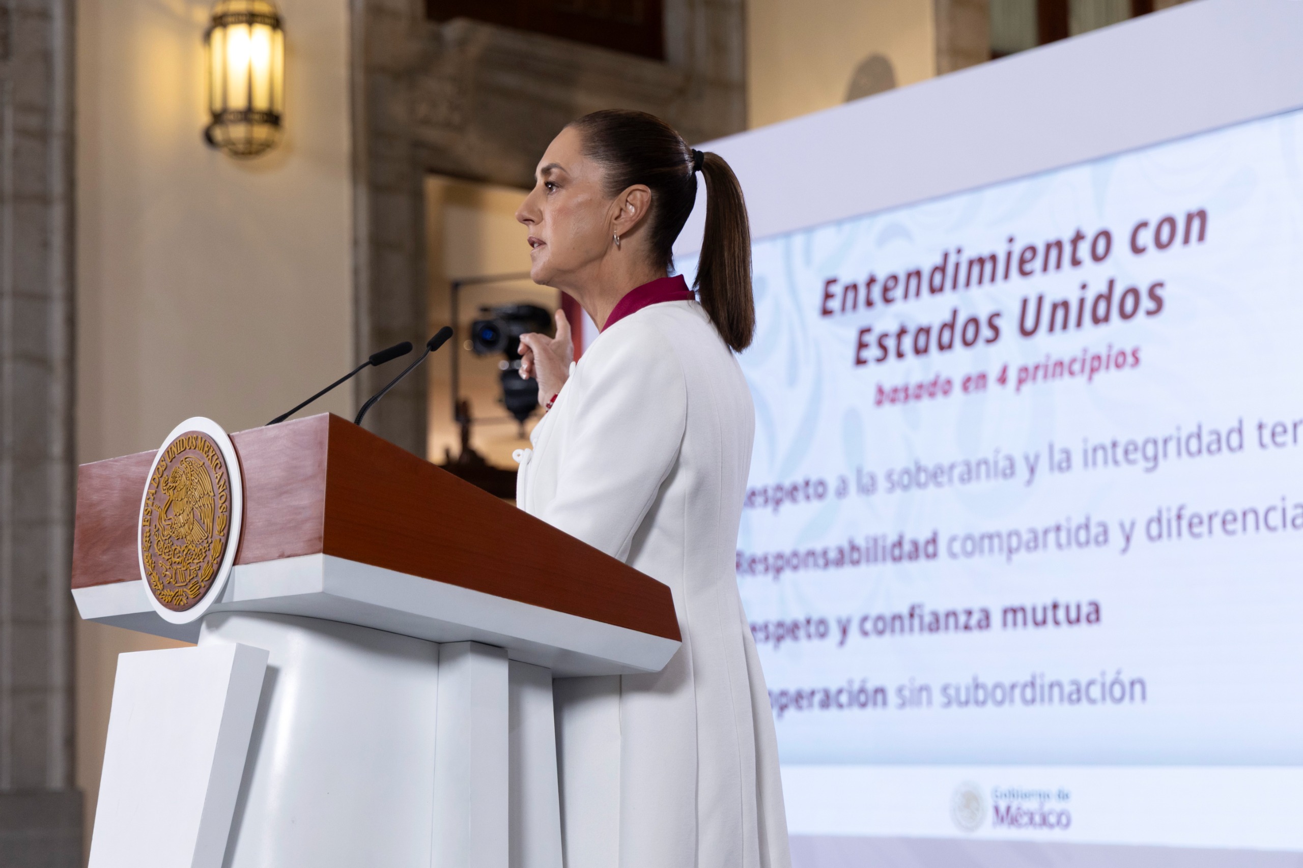 Gobiernos de los países deben decidir sobre sus recursos naturales: Sheinbaum