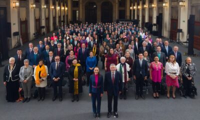 Sheinbaum se reúne con embajadores y cónsules para explicar planes para el 2026