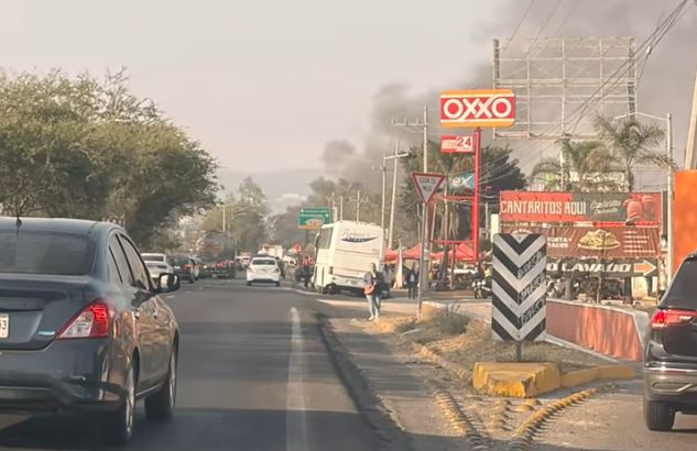 Gabinete de seguridad informa que hay 21 narcobloqueos en Jalisco