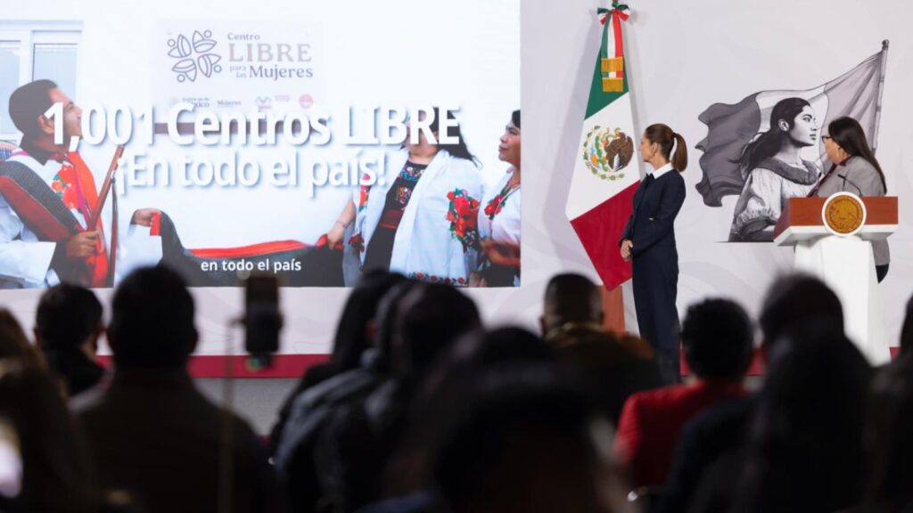 En 2026, Centros Libres llegarán a mil; en 10 meses han atendido a 500 mil mujeres