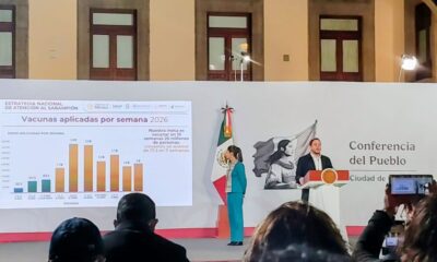 Suman 17.2 vacunas aplicadas contra el sarampión; brote va a la baja: SSa