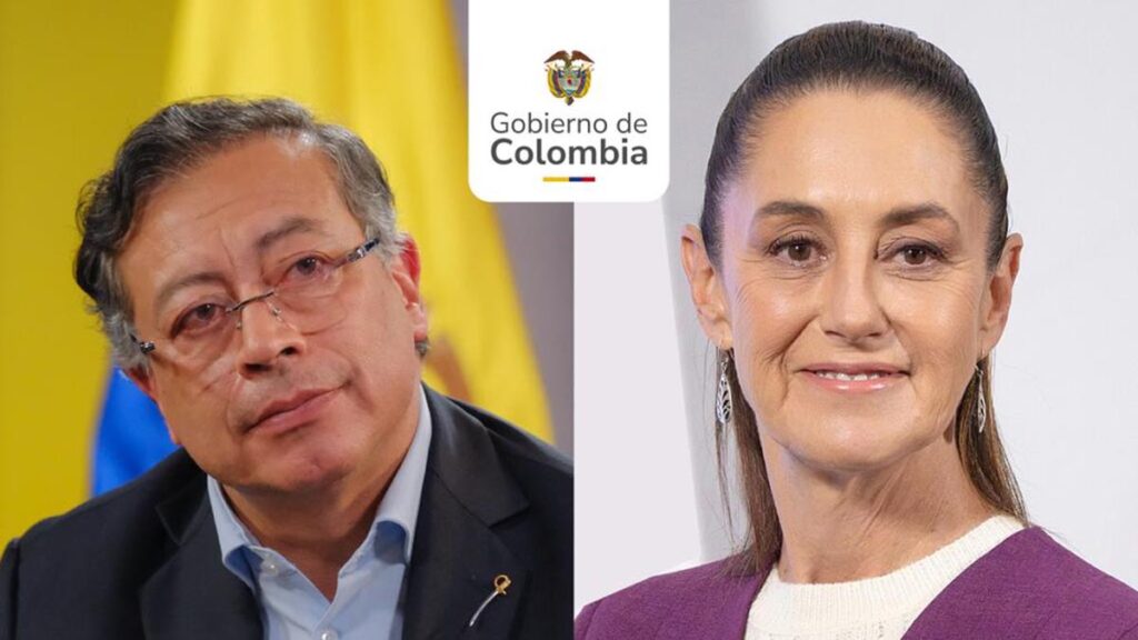 Sheinbaum habla con Petro: conversan sobre la unión latinoamericana