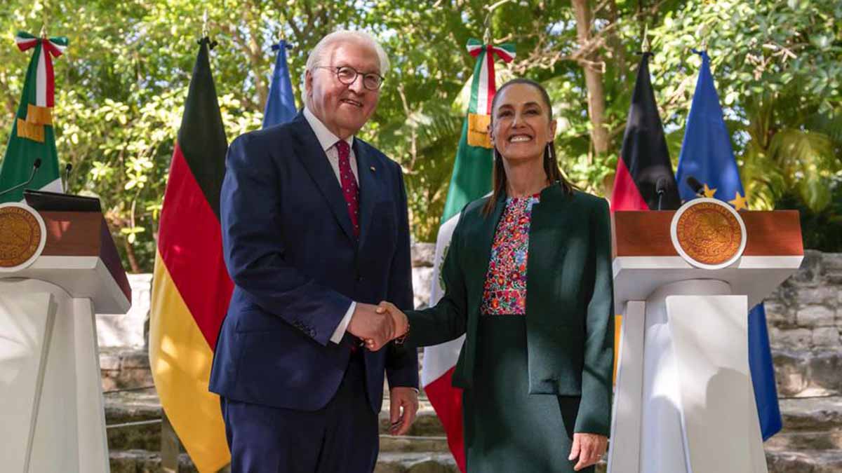 Sheinbaum evalúa ir a Alemania ante invitación de Steinmeier