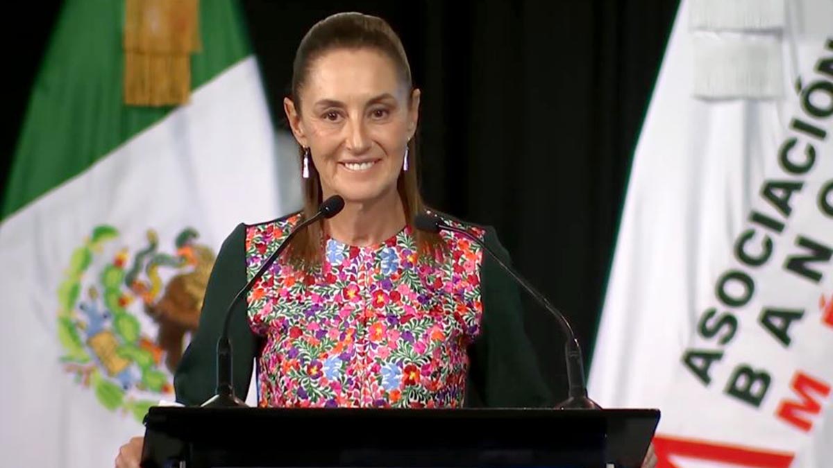 “La banca mexicana tiene mucho que darle al país”, Sheinbaum reitera petición incremento de créditos a Pymes
