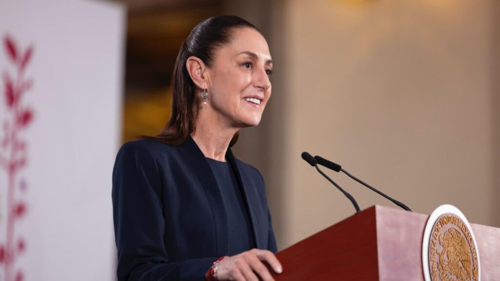 “Le fue muy bien a México”, afirma la presidenta sobre su viaje a Barcelona