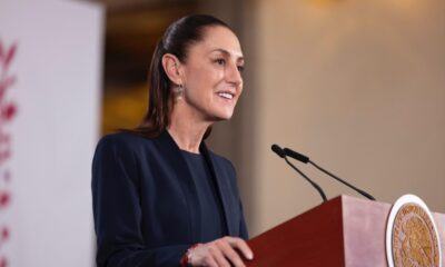 “Le fue muy bien a México”, afirma la presidenta sobre su viaje a Barcelona