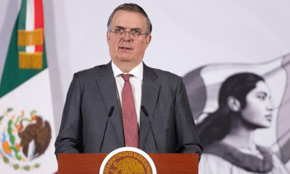 Secretaría de Buen Gobierno está investigando a Ebrard por estancia de su hijo en Londres