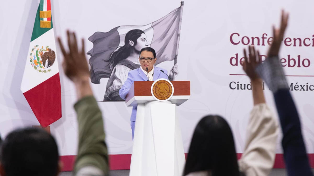 Rosa Icela evita responder si buscará ser gobernadora de SLP