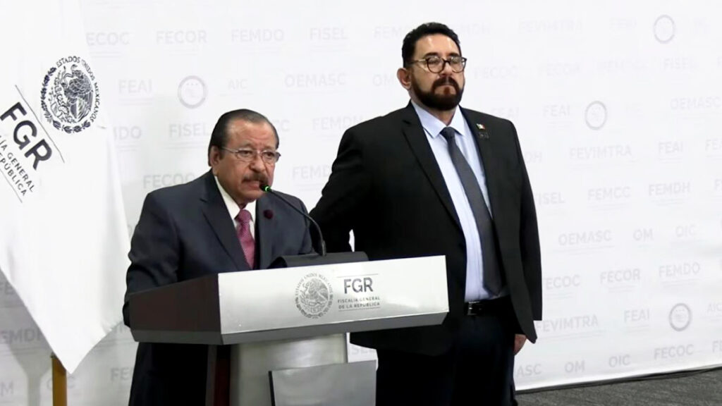 FGR descarta detener a Rubén Rocha