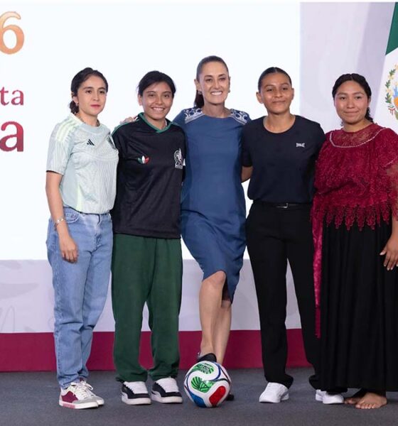 Sheinbaum llama a equipos de la Liga Mx a tener canteras para dar oportunidad a jóvenes