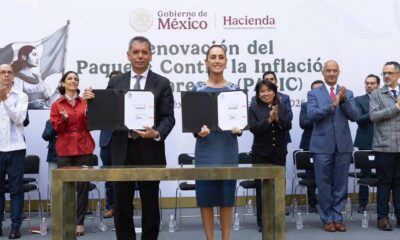 Sheinbaum e IP renuevan el PACIC; mantienen canasta básica en 910 pesos