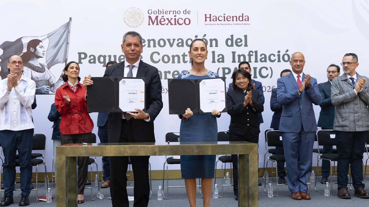 Sheinbaum e IP renuevan el PACIC; mantienen canasta básica en 910 pesos