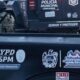 Exhiben uso de logotipo de policía de NY en patrullas de Chihuahua; Sheinbaum lo critica