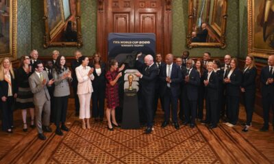 Sheinbaum se reúne con Infantino a un día de la inauguración del Mundial