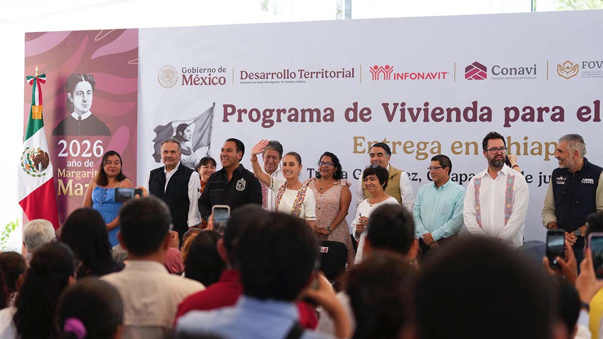 Viviendas Bienestar aportan 1% del PIB nacional, asegura Sheinbaum