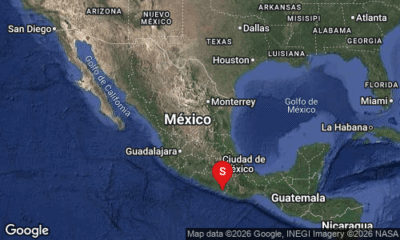 Se registra sismo de 5.6 con epicentro en Ometepec, Guerrero; se siente en CdMx