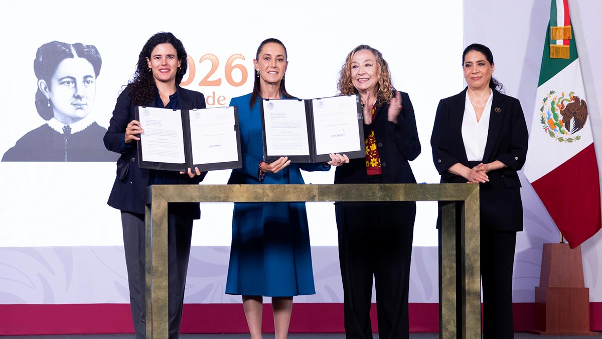 Sheinbaum envía al Congreso iniciativa de Ley Federal para prevenir y castigar el feminicidio