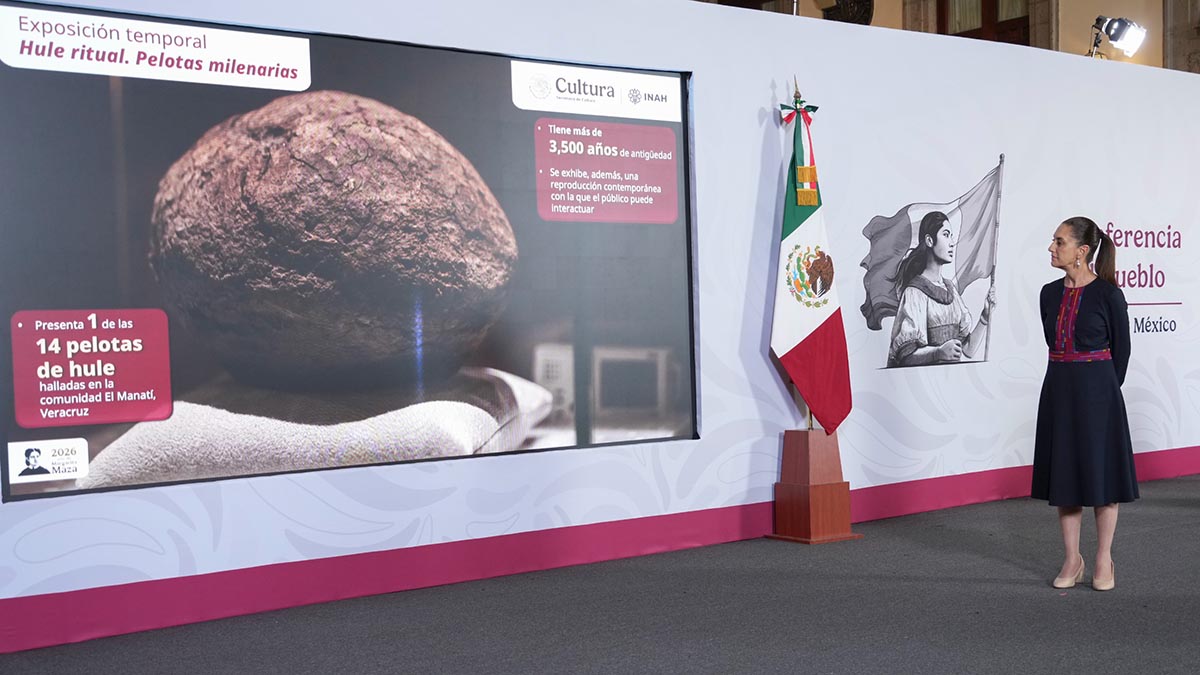 Gobierno de Sheinbaum ha recuperado 3 mil piezas arqueológicas